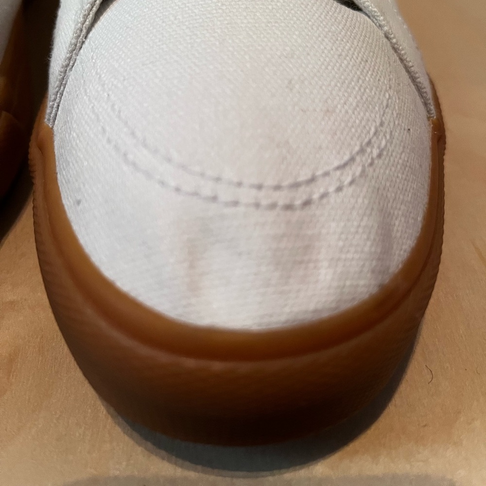 ASOS Men's White Canvas Casual Lace Up Shoes US 12